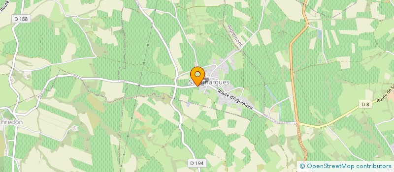 localisation de l'entreprise MADAME SOPHIE DOULCIER  SAVIGNARGUES