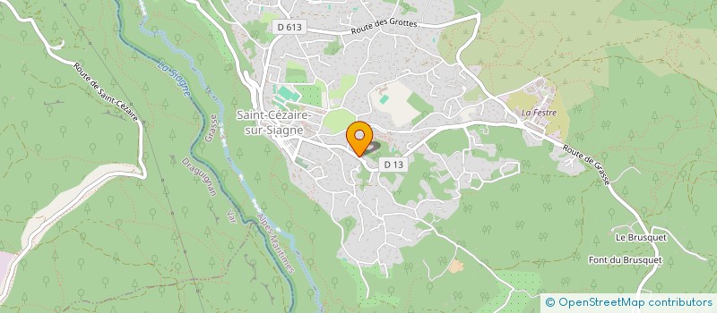 localisation de l'entreprise MADAME SOPHIE DOZOL à SAINT-CEZAIRE-SUR-SIAGNE