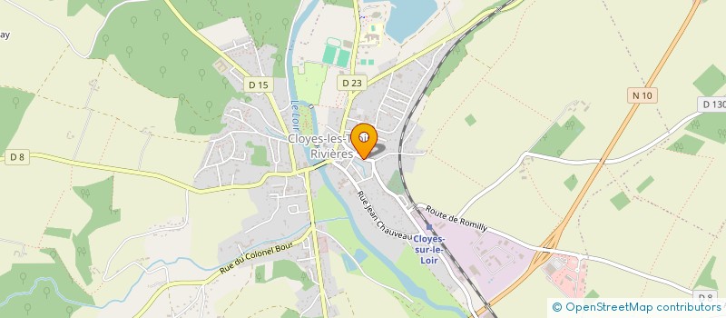 localisation de l'entreprise MADAME SOPHIE DROUIN à CLOYES-LES-TROIS-RIVIERES