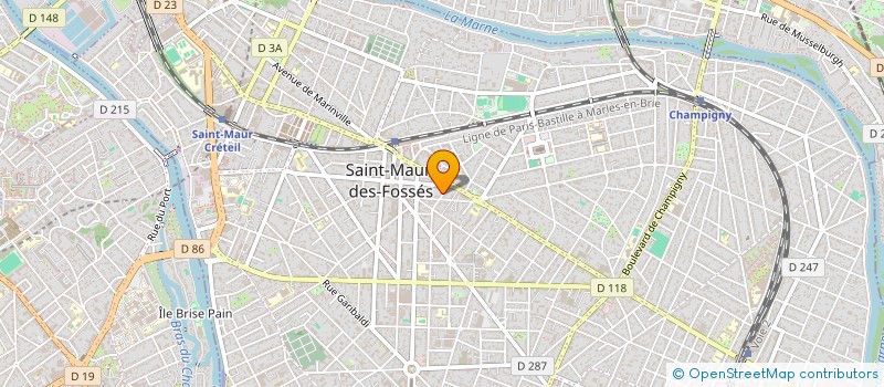 localisation de l'entreprise MADAME SOPHIE DRUAIS à SAINT-MAUR-DES-FOSSES