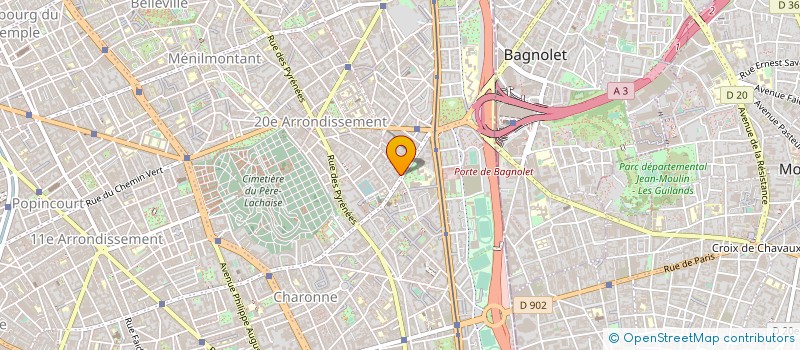 localisation de l'entreprise MADAME SOPHIE DRUELLE  PARIS