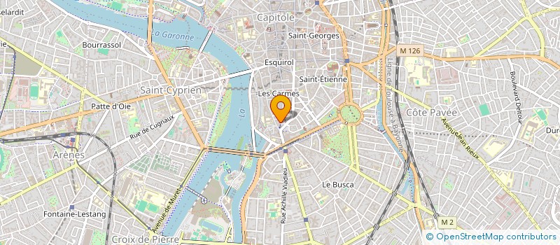 localisation de l'entreprise MADAME SOPHIE DRUGEON  TOULOUSE