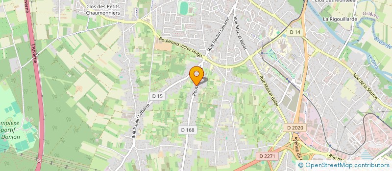 localisation de l'entreprise MADAME SOPHIE DRUSCH à OLIVET
