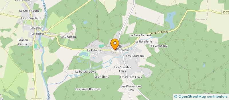 localisation de l'entreprise MADAME SOPHIE DRUSSE  SAVIGNE-SUR-LATHAN