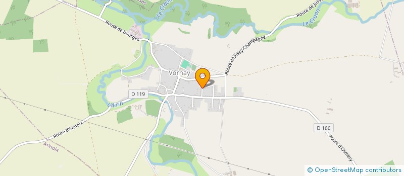 localisation de l'entreprise MADAME SOPHIE DRZEWECKI  VORNAY