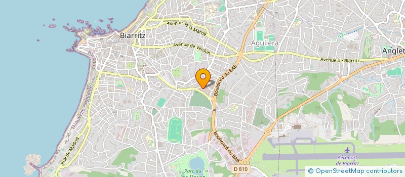 localisation de l'entreprise MADAME SOPHIE DUBECQ à BIARRITZ