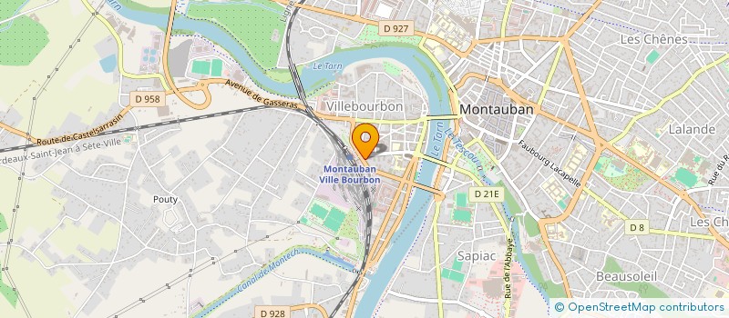 localisation de l'entreprise MADAME SOPHIE DUBERGA  MONTAUBAN