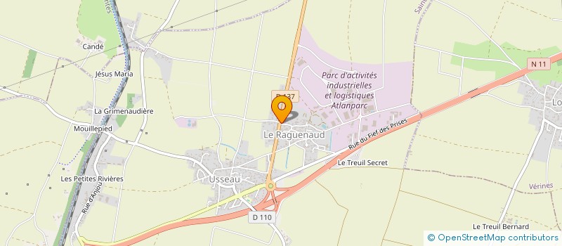 localisation de l'entreprise MADAME SOPHIE DUBOIS  SAINTE-SOULLE