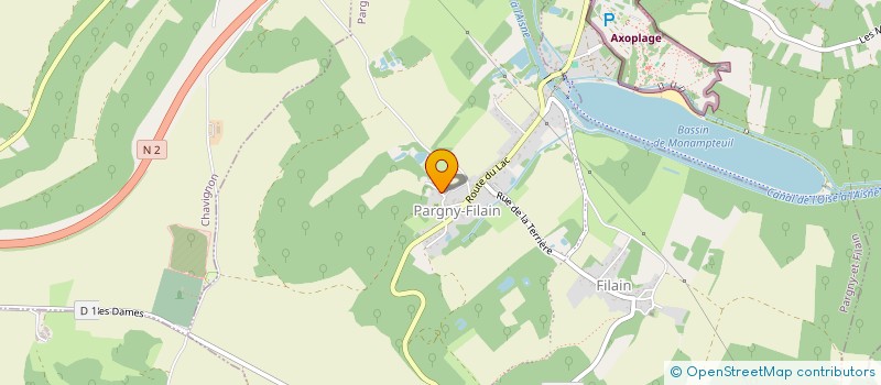 localisation de l'entreprise MADAME SOPHIE DUBOIS  LAON