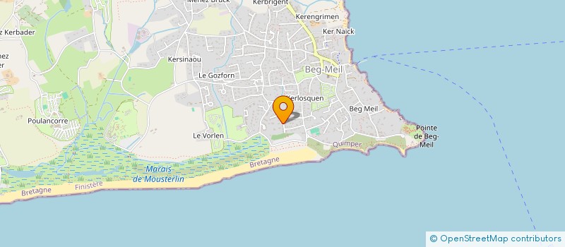 localisation de l'entreprise MADAME SOPHIE DUBOIS  FOUESNANT