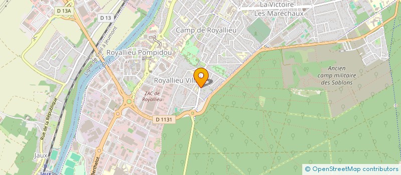 localisation de l'entreprise MADAME SOPHIE DUCHAINE à COMPIEGNE