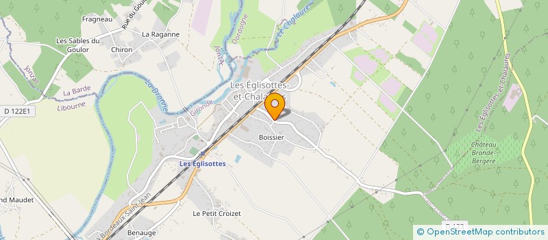 localisation de l'entreprise MADAME SOPHIE DUCHESNE à LES EGLISOTTES-ET-CHALAURES