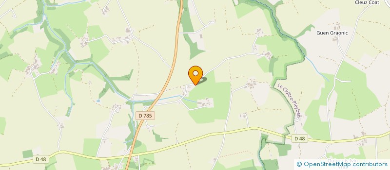 localisation de l'entreprise MADAME SOPHIE DUCOS-ROBERT  PLEYBEN