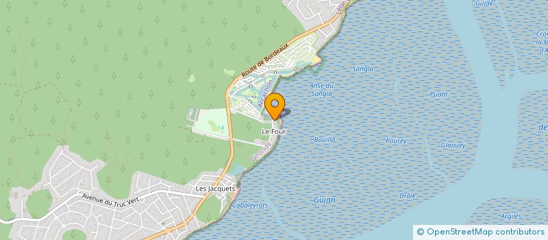 localisation de l'entreprise MADAME SOPHIE DUCOURNEAU à LEGE-CAP-FERRET