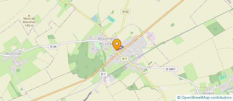 localisation de l'entreprise MADAME SOPHIE DUCROCQ  BEAUMETZ-LES-LOGES