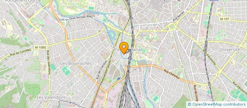 localisation de l'entreprise MADAME SOPHIE DUCROT  DIJON