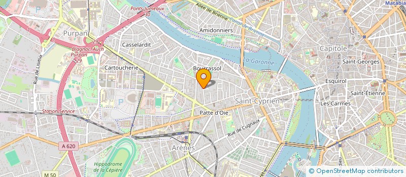 localisation de l'entreprise MADAME SOPHIE DUDAL à TOULOUSE