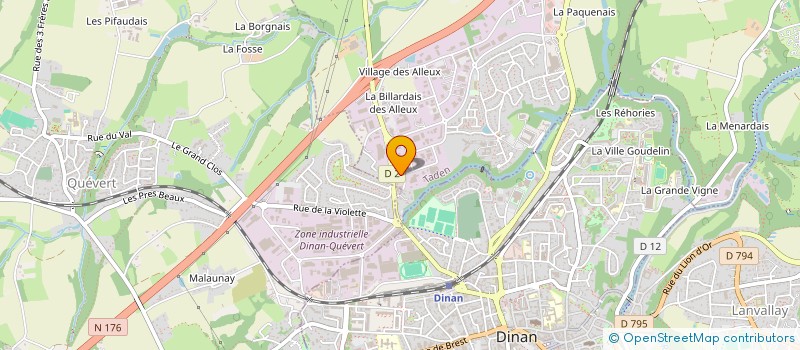 localisation de l'entreprise MADAME SOPHIE DUFAIT  TADEN