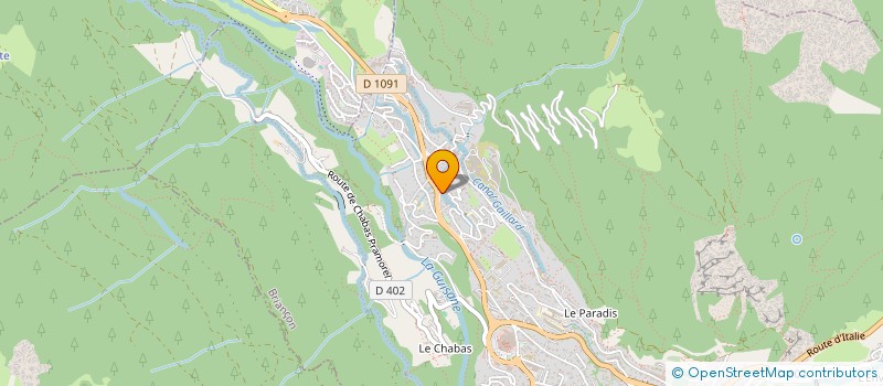 localisation de l'entreprise MADAME SOPHIE DUFETEL à BRIANCON