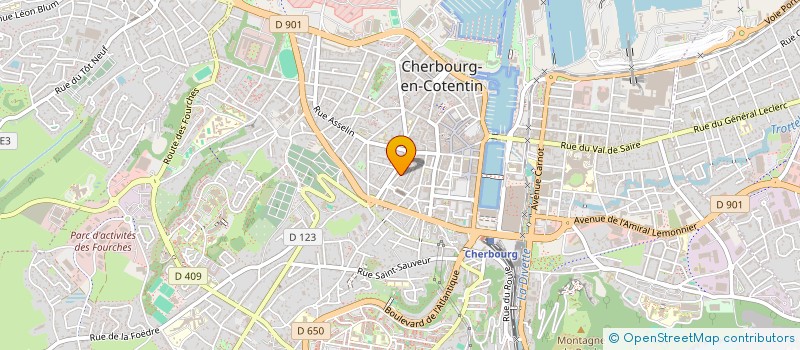 localisation de l'entreprise MADAME SOPHIE DUFLOS  CHERBOURG-EN-COTENTIN