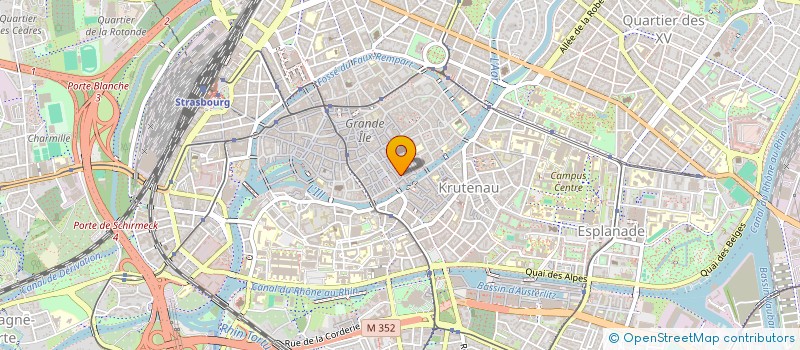localisation de l'entreprise MADAME SOPHIE DUFOUR à STRASBOURG