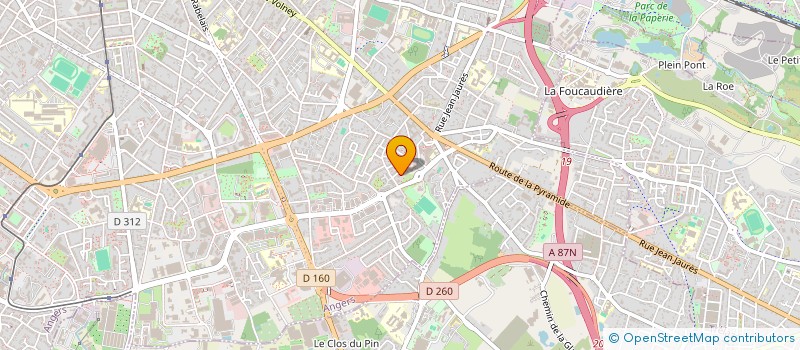 localisation de l'entreprise MADAME SOPHIE DUFOURGBURG à ANGERS