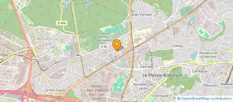 localisation de l'entreprise MADAME SOPHIE DUFRENNES à CLAMART