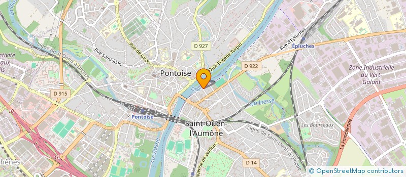 localisation de l'entreprise MADAME SOPHIE DUMAS à SAINT-OUEN-L'AUMONE