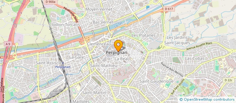 localisation de l'entreprise MADAME SOPHIE DUMON à PERPIGNAN