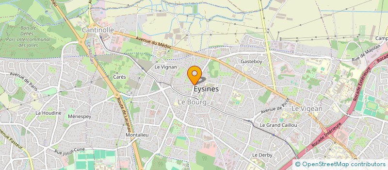 localisation de l'entreprise MADAME SOPHIE DUMONT à EYSINES