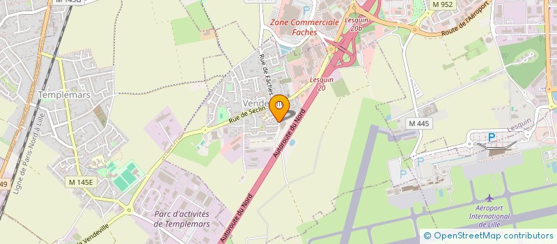 localisation de l'entreprise MADAME SOPHIE DUMONT  VENDEVILLE