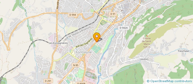 localisation de l'entreprise MADAME SOPHIE DUPONT à GAP