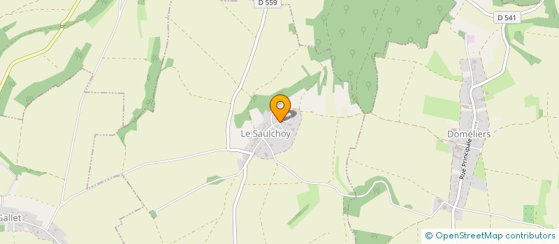 localisation de l'entreprise MADAME SOPHIE DUPORT  LE SAULCHOY