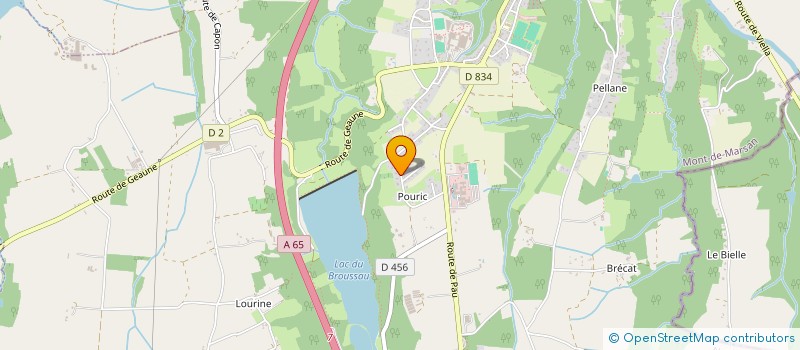 localisation de l'entreprise MADAME SOPHIE DUPOUYO  AIRE-SUR-L'ADOUR