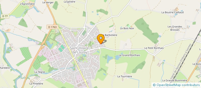 localisation de l'entreprise MADAME SOPHIE DURAND à MONTAIGU-VENDEE