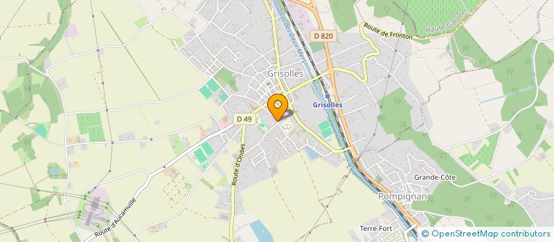 localisation de l'entreprise MADAME SOPHIE DURAND  GRISOLLES