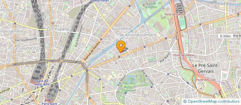 localisation de l'entreprise MADAME SOPHIE DUSIGNE  PARIS