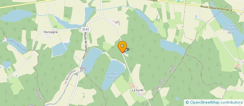 localisation de l'entreprise MADAME SOPHIE DUTEL  LE MONTELLIER