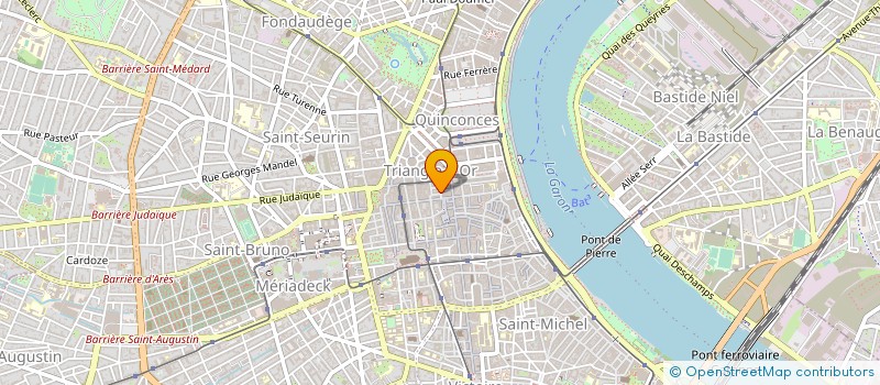 localisation de l'entreprise MADAME SOPHIE DUTHEIL à BORDEAUX
