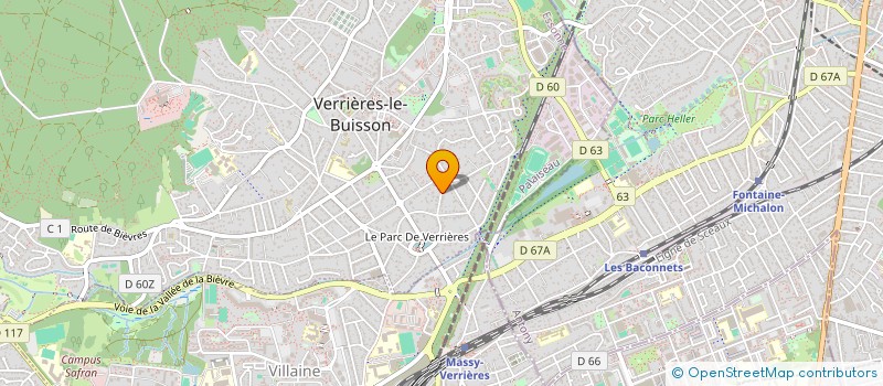 localisation de l'entreprise MADAME SOPHIE DUTHOIT à VERRIERES-LE-BUISSON
