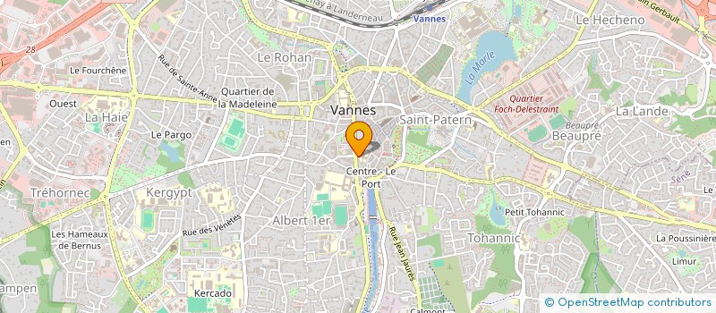 localisation de l'entreprise MADAME SOPHIE DUVAL à VANNES