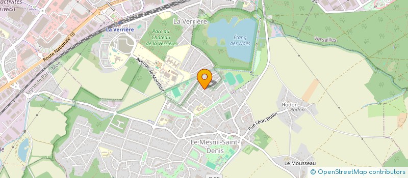 localisation de l'entreprise MADAME SOPHIE DUVAL à LE MESNIL-SAINT-DENIS