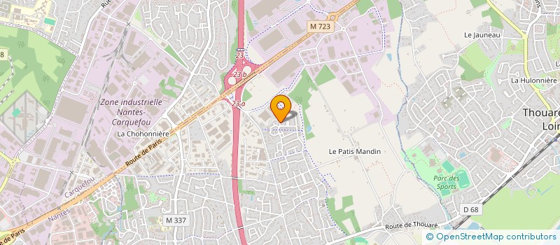 localisation de l'entreprise MADAME SOPHIE DUVAL à SAINTE-LUCE-SUR-LOIRE