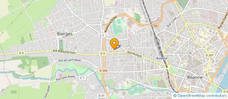 localisation de l'entreprise MADAME SOPHIE DUVERGER à RIORGES