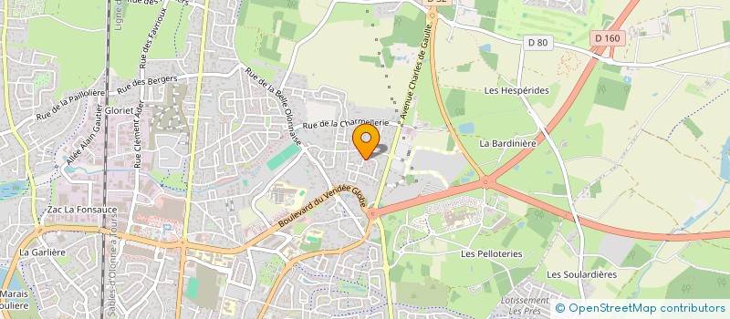 localisation de l'entreprise MADAME SOPHIE E SOUSA à LES SABLES-D'OLONNE