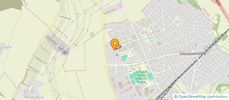 localisation de l'entreprise MADAME SOPHIE EBEN SANG KOTTA  GOUSSAINVILLE