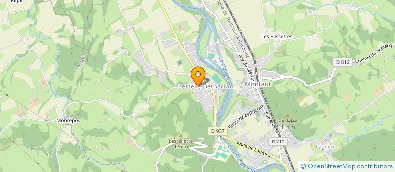 localisation de l'entreprise MADAME SOPHIE EDWIGE LESTRADE à LESTELLE-BETHARRAM