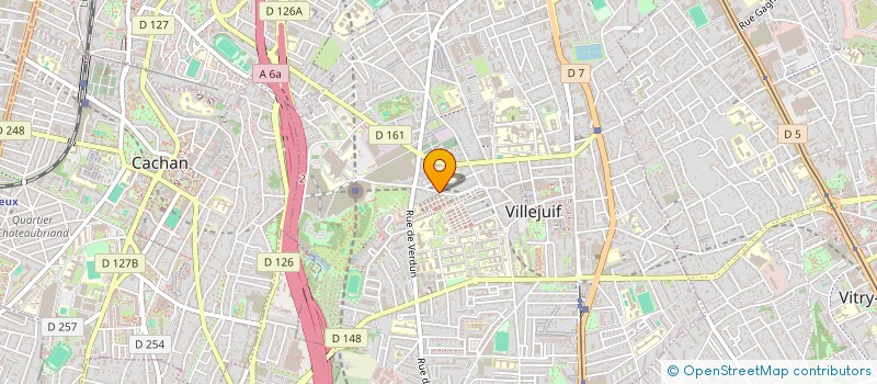 localisation de l'entreprise MADAME SOPHIE ELIE  VILLEJUIF