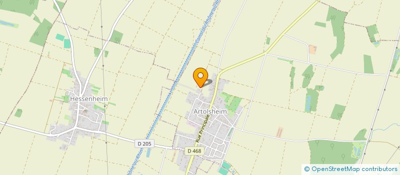 localisation de l'entreprise MADAME SOPHIE ELTER  ARTOLSHEIM