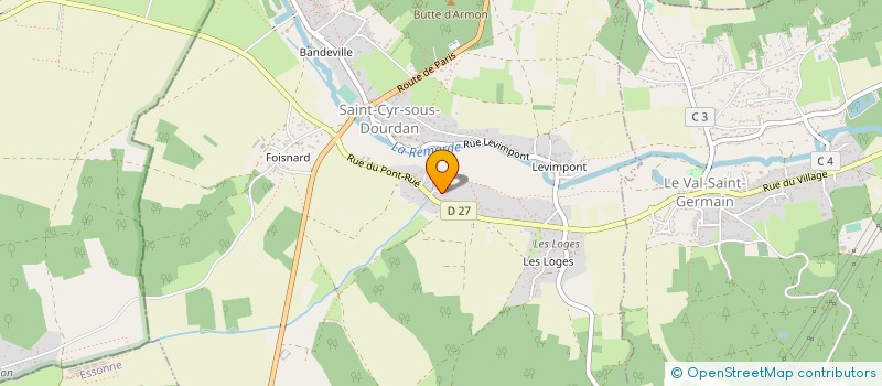 localisation de l'entreprise MADAME SOPHIE EMILE  SAINT-CYR-SOUS-DOURDAN